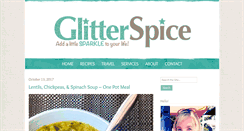 Desktop Screenshot of glitterspice.com